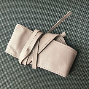 NWOT! Cinch Long Taupe Obi Belt